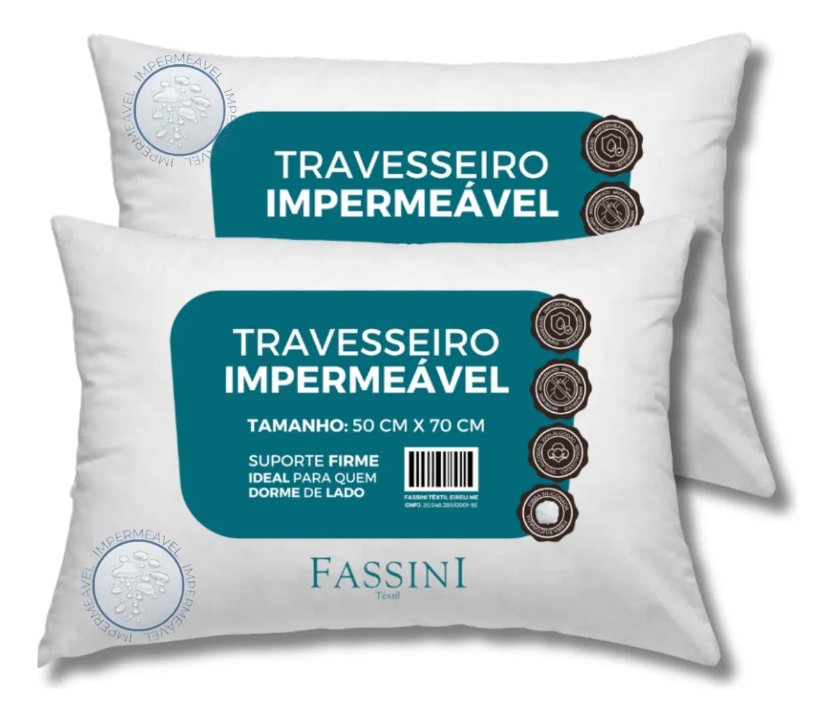 2 travesseiros ati alégicos 04 79,20