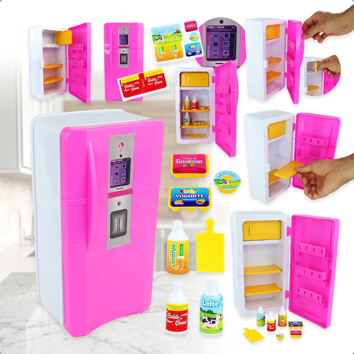 geladeira de brinquedo infantil 44,97