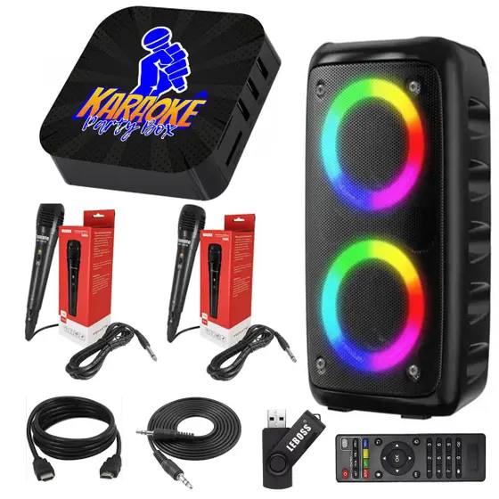 karaoke com 2 microfones 7 699,99