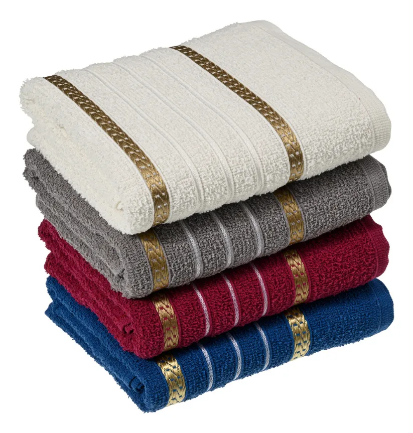 kit de 4 toalhas de rosto 42,99