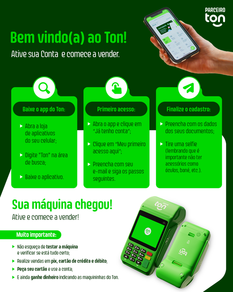 ativação conta envie pro cliente
