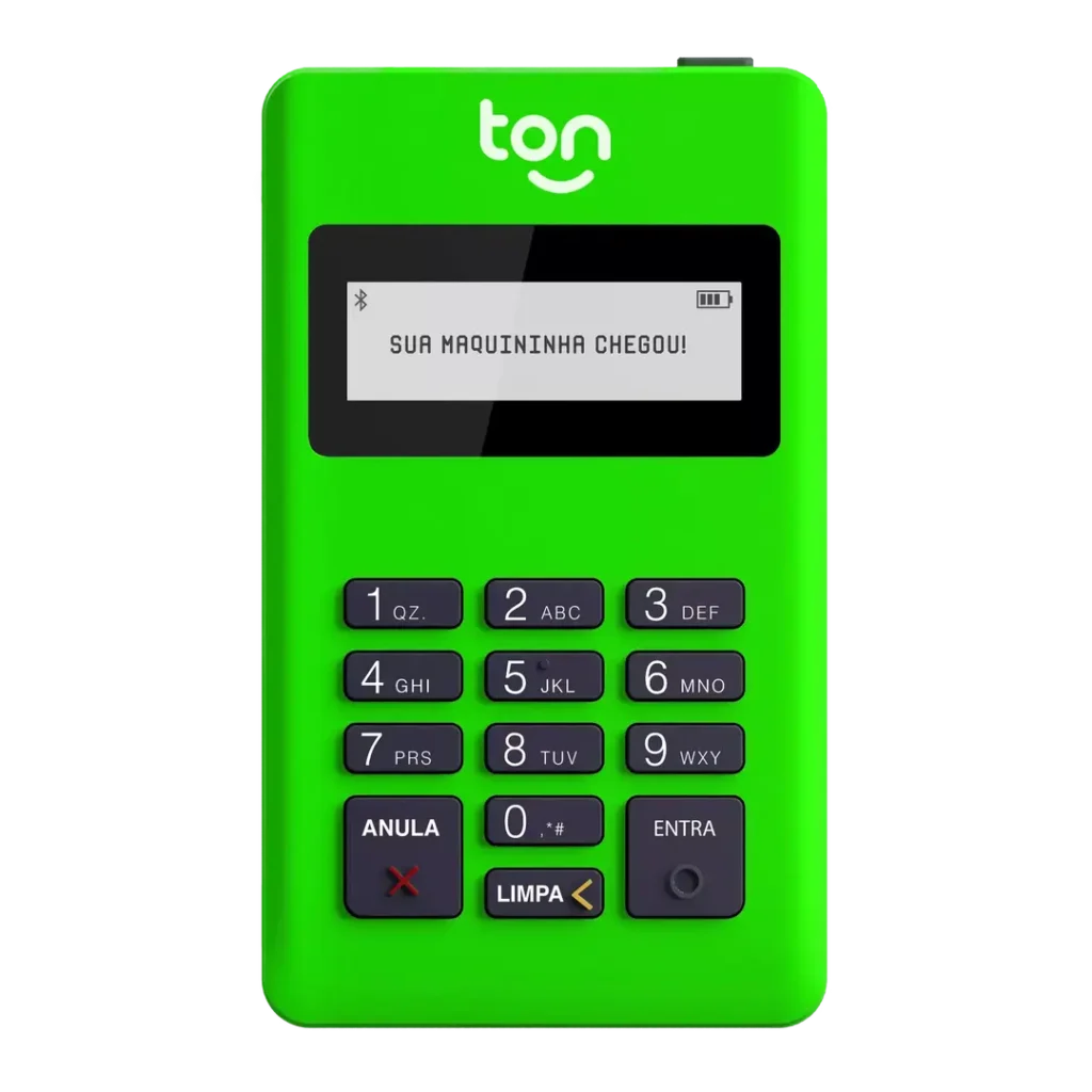ton t1 maquininha de cartao david tech
